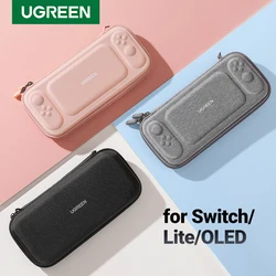 UGREEN Storage Bag Case for Nintendo Switch OLED Lite Accessories 10 Game Card Slots Protective Carrying Portable Travel Bag