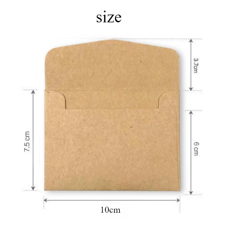 50PCS Custom logo Mini Envelope Bank Credit Card Envelopes Vip Mebership Card Sleeve Thickened Pearl Paper Gold Stamping