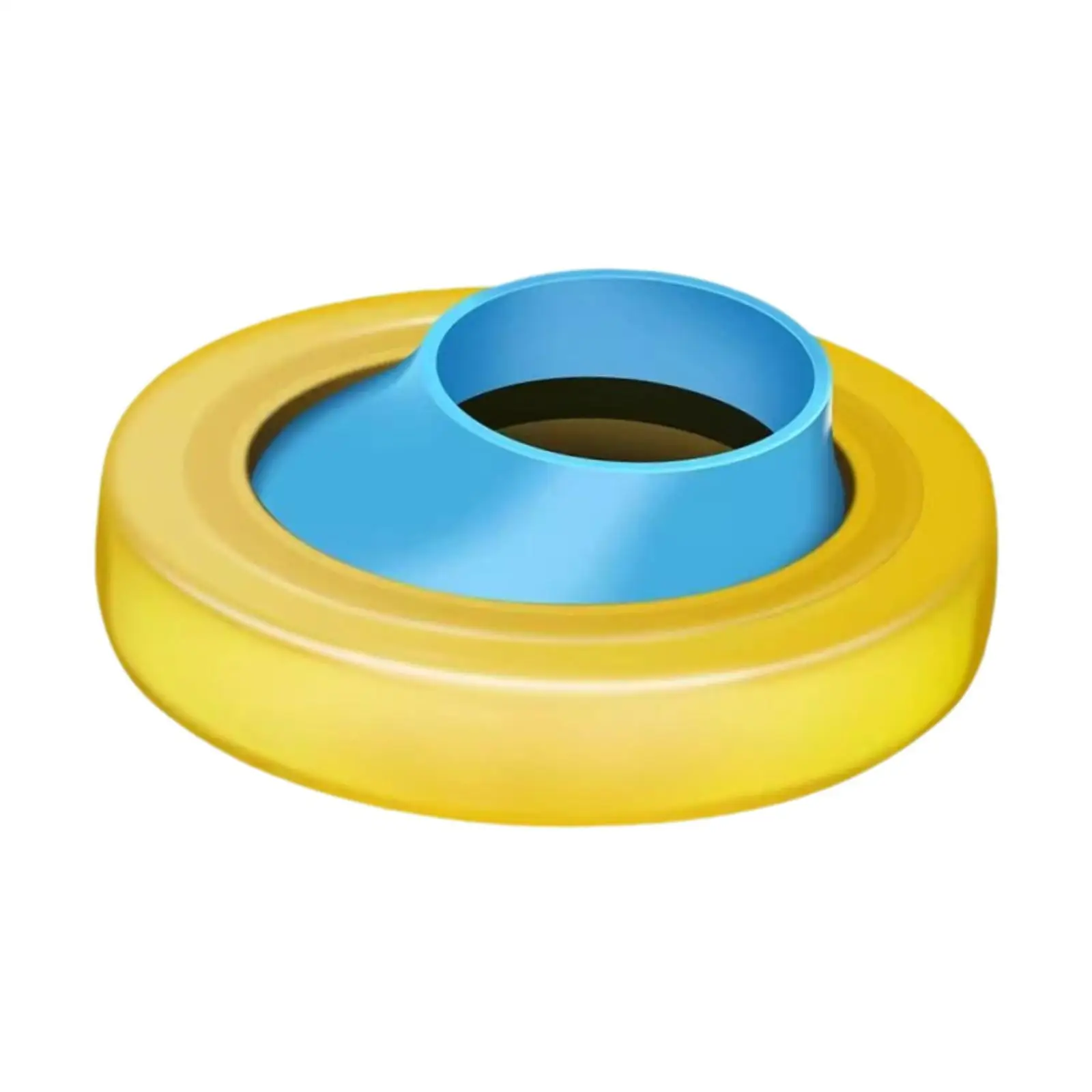 Toilet Flange Ring, Sealing Ring Leakproof, Accessory, Odor Blocking Device, Toilet Blocking Odor Plug for Home, Hotel