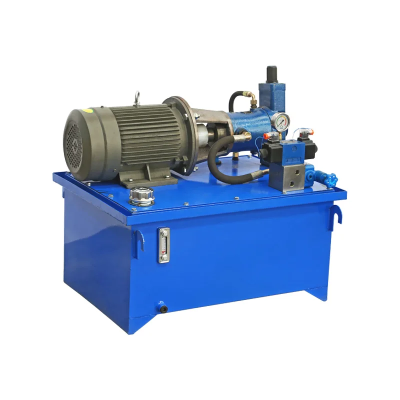 

100-ton high-pressure plunger pump hydraulic pump station electromagnetic 120-ton heavy- cylinder baler