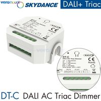 Skydance 150-360W 100-240V AC Triac DALI Dimmer DT-C (DT4) Push Switch Dimming Trailing Edge for Single Color Dimmable LED Lamps