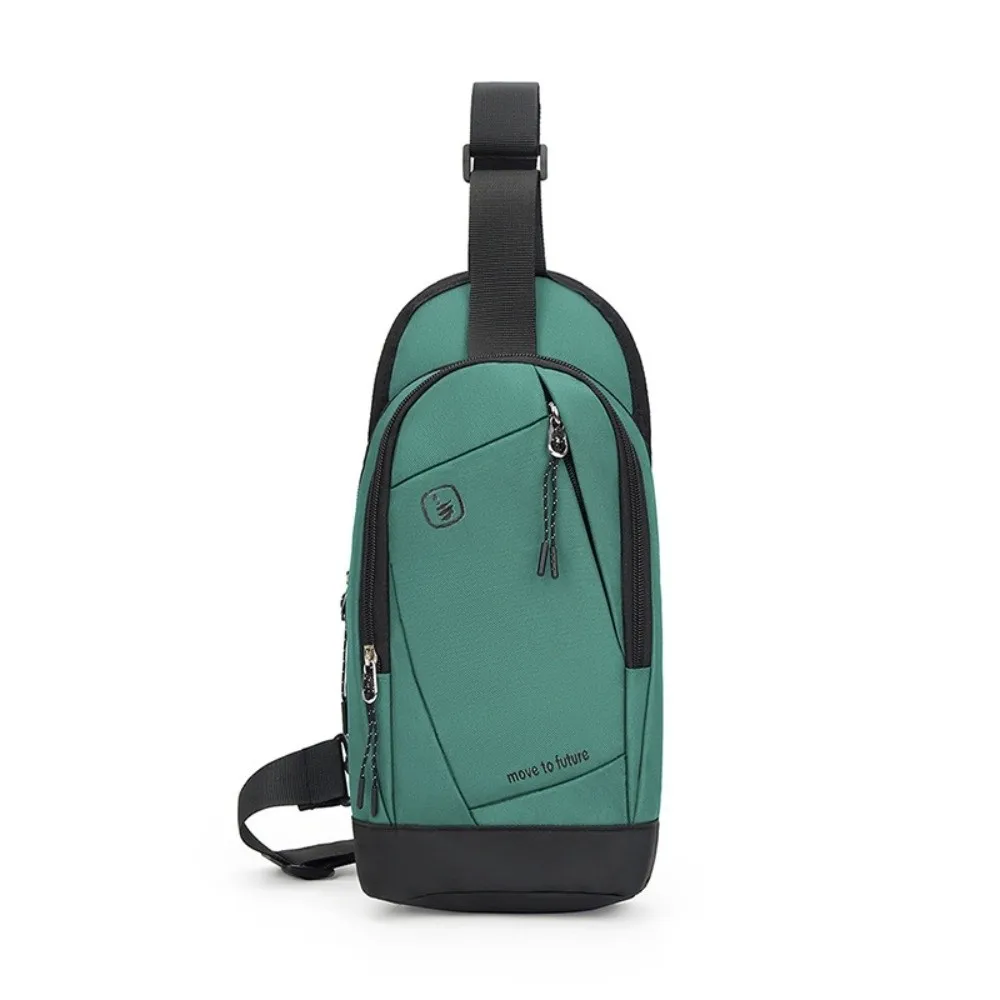 

Casual Men's Chest Bag Multifunctional Large Capacity Crossbody Shoulder Bag Commuting Lightweight Single Shoulder Bag Woman Man