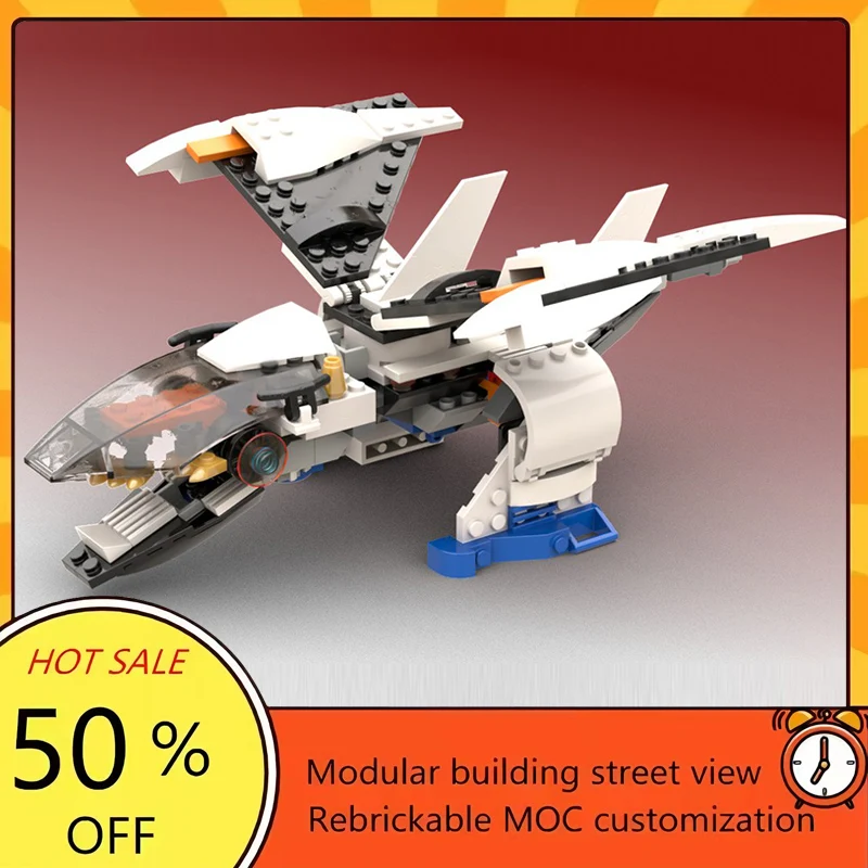 

155PCS Popular Space War Movie Model MOC Building Bricks Battle Mech Modular Technology Gifts Holiday Assemble Children Toy Suit