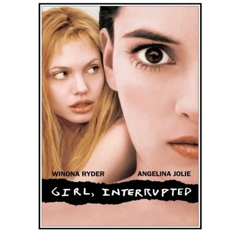 Girl Interrupted Movie Poster Print Canvas Painting Wall Art Picture Vintage Modern Living Room Home Funny Decoration Mural