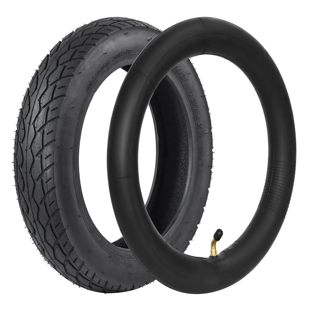 12 Inch Electric Scooter Vacuum Tire 12 1/2x21/4 Outer Tire Long-lasting Wear Scooter Parts & Accessories