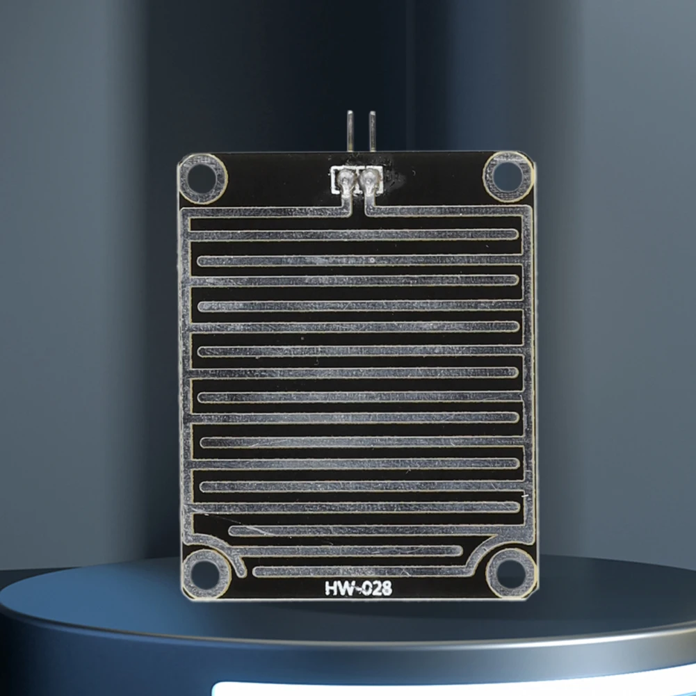 1 pc módulo sensor de gota de chuva de alta sensibilidade placa sensor de gota de chuva módulo sensor de nível de água componente eletrônico