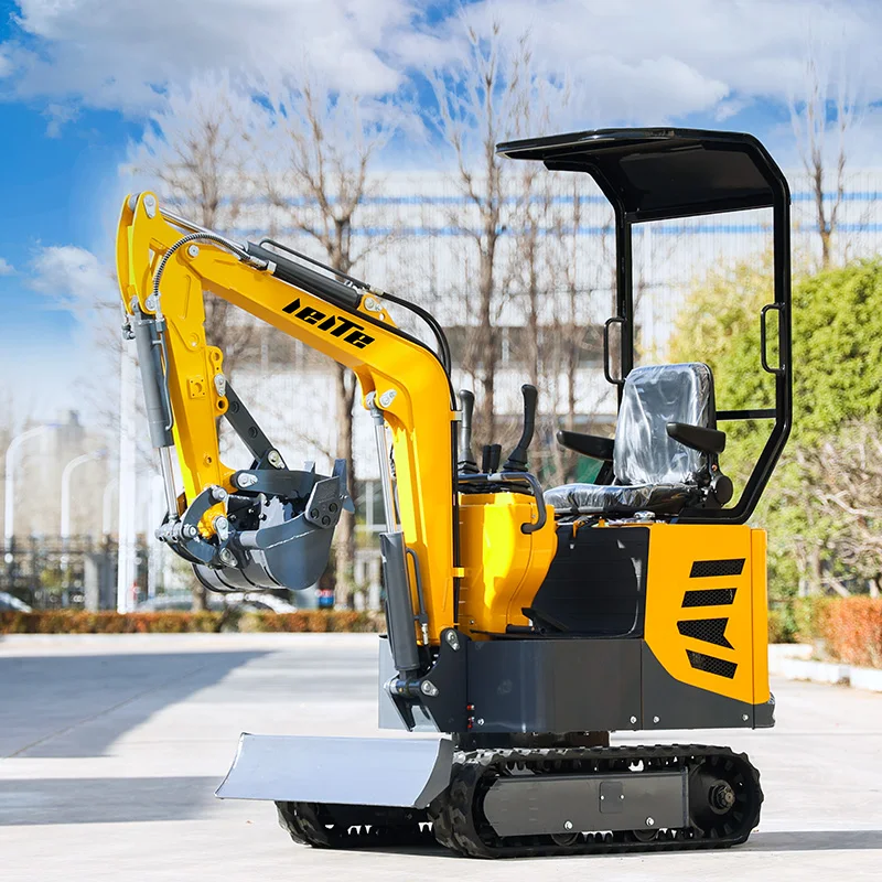 Agricultural Machinery LT1010 CE China  Hydraulic Excavators 1Ton Mini Excavator Factory Price 1000kg Small Digger EURO 5/EPA