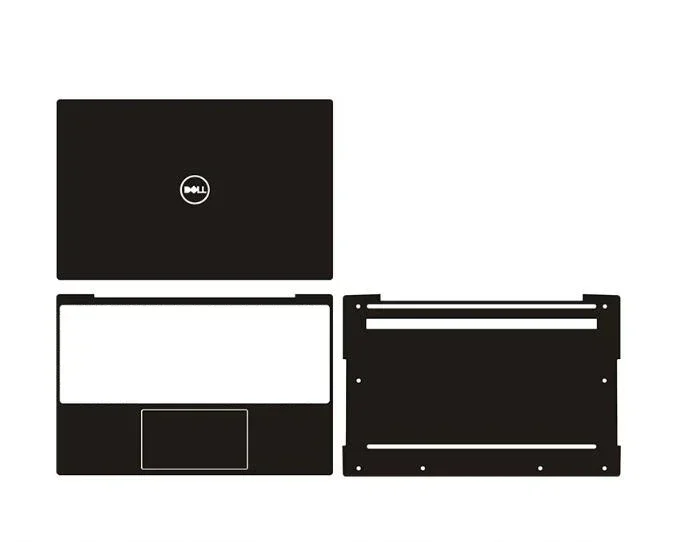 

Pre-cut 1xTop+1xPalmrest+1xBottom Skin Sticker Cover For Dell XPS 13 9300 9310 Inspiron 7400 13 7373 5390 15 7570 7573 7590 7591