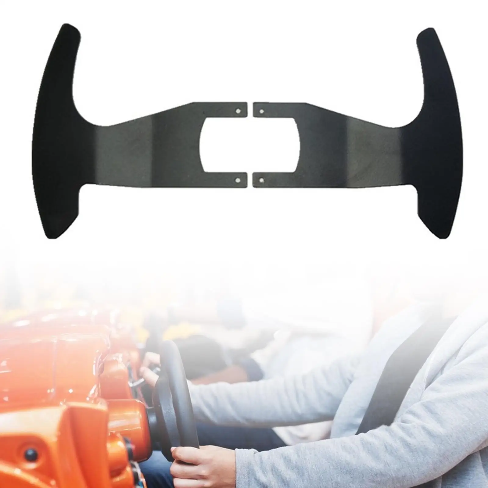 Palancas de cambios de paleta, carreras resistentes y fáciles de manipular, juego RC, reemplaza el profesional para volante G29 de 13/14 pulgadas para juego Logitech RC