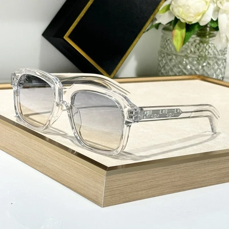 

Clear Freame Vintage Sunglass Women JMM Jacques UNION Female Retro Acetate Rectangle Sunglasses for Man and Women Shades