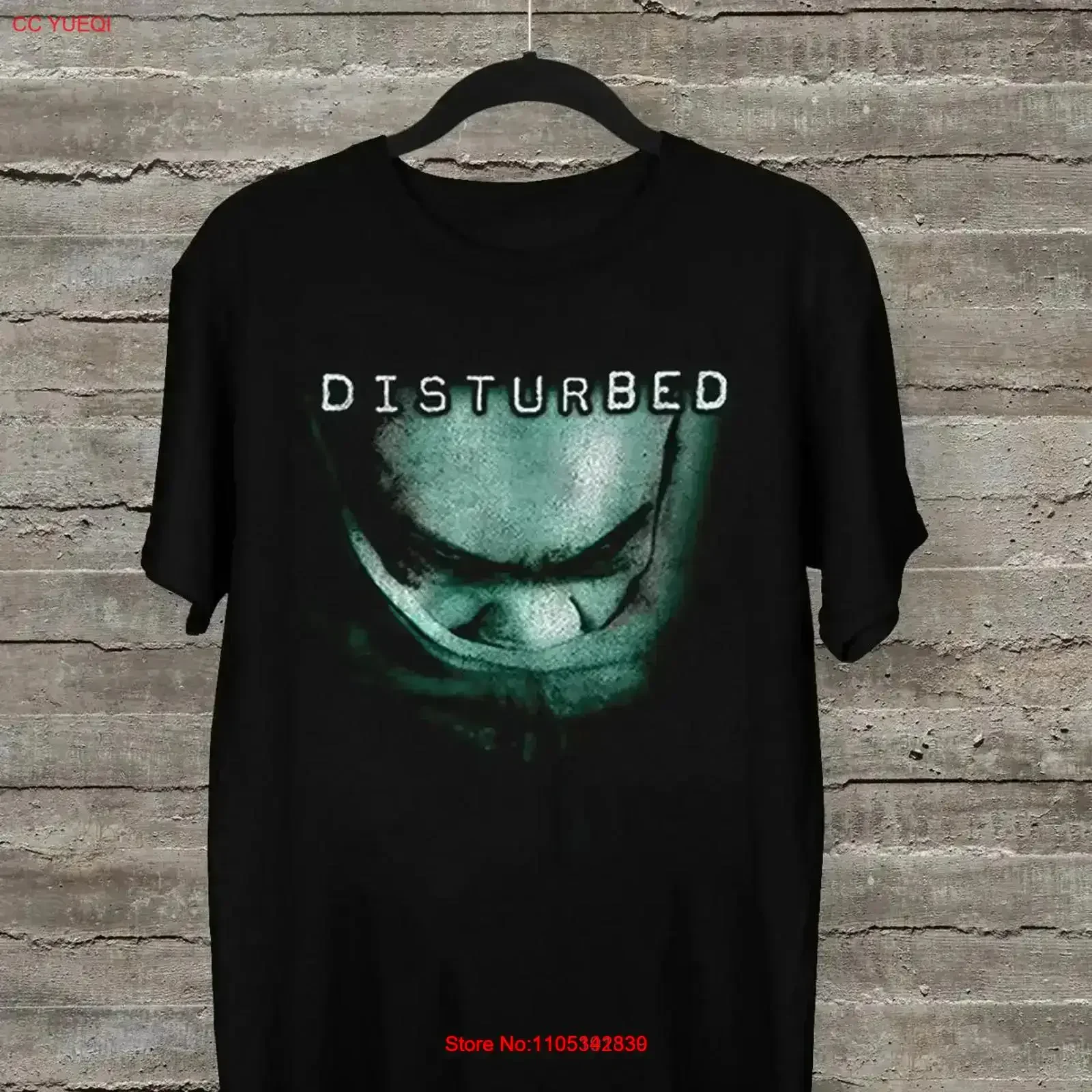 NUEVA Camiseta Disturbed THE SICKNESS 2025 Negra, Todas las Tallas, OB305, Estilo Vintage, Lavada, Transpirable, Gráfica, Cómoda, Suave, Streetwear