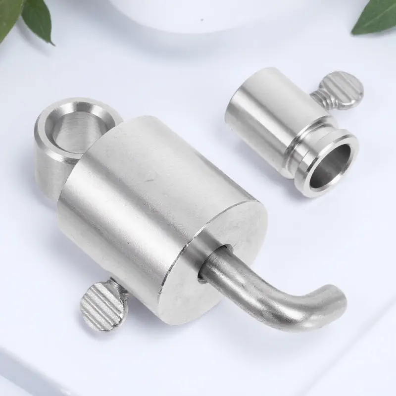 

1Set Stainless Steel Rotisserie Spit Balance Weight Adjustable Heavy Duty Grill Rack Spit Rod Stopper Rotisserie Accessory