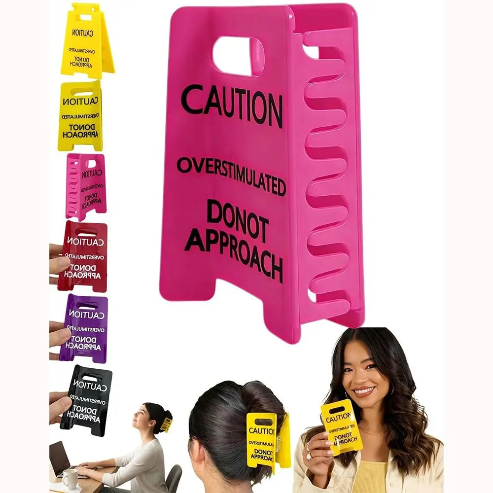 

New Vibrant Yellow Hair Claw Clip Hair Accessories Strong Grip Overstimulated Hair Clip Frosted Shark Clip Girls Gift