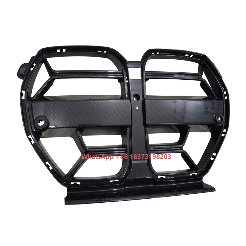 

SPC CSL Style Carbon Fiber Front Grille for BMW M3 M4 Carbon Fiber Front Vents for G80 G82 G83 Carbon Fiber Front Duct