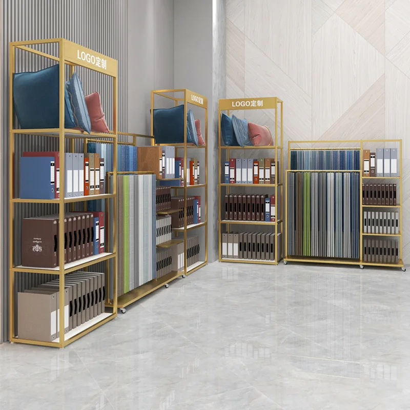 Pillow Display Racks For Retail Store Stand Style For Clothing Store