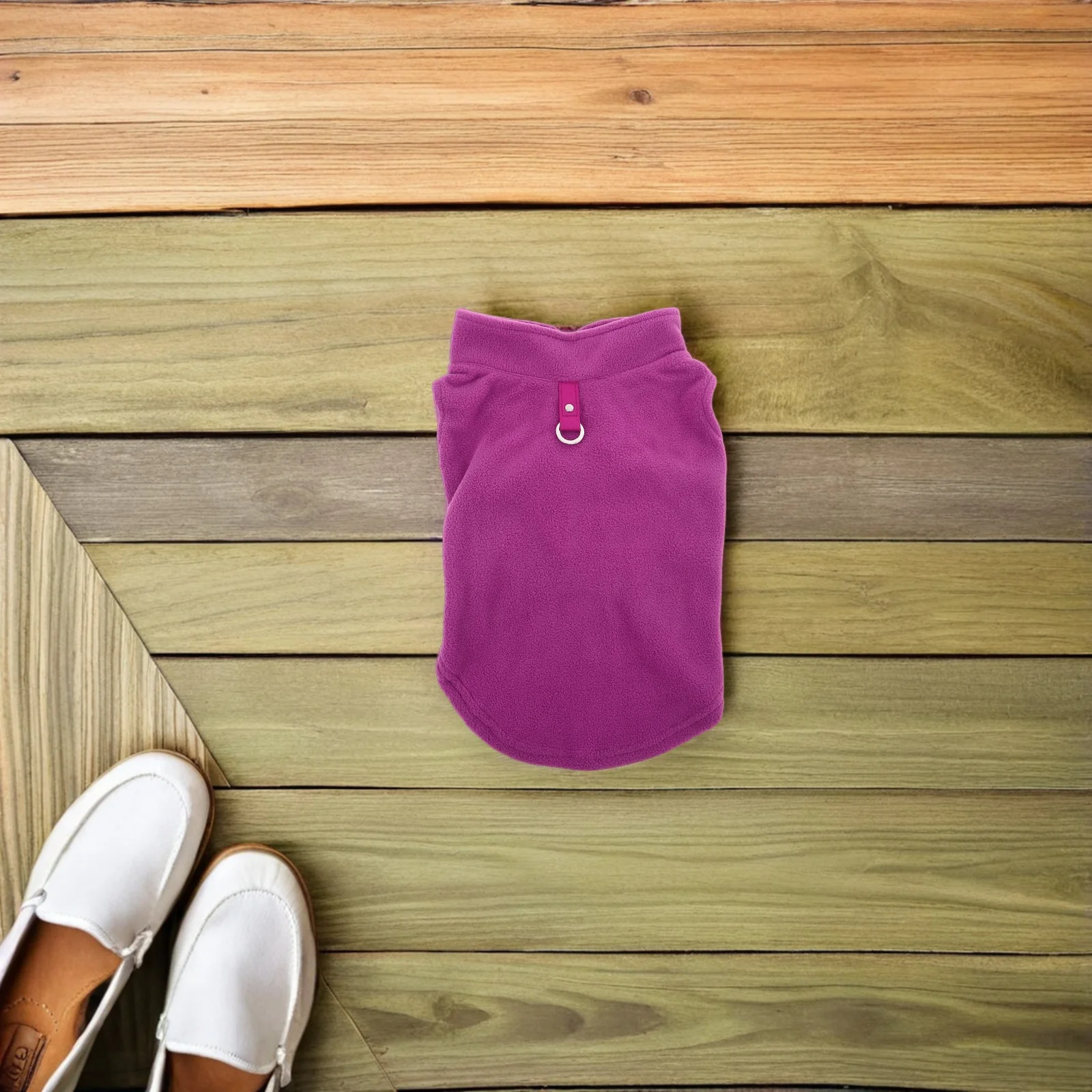 

Pet Warmth Vest: Thick Fleece Dog Vest Cold Weather Winter Puppy Pullover Soft Turtleneck Windproof Small Dog Coat Outdoor