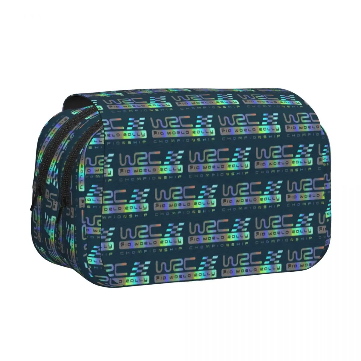 World Rally Championship WRC Pencil Cases Pen Holder Hard Shell Leather Big Capacity Pen Box Pencil Bag for Boys Girls School