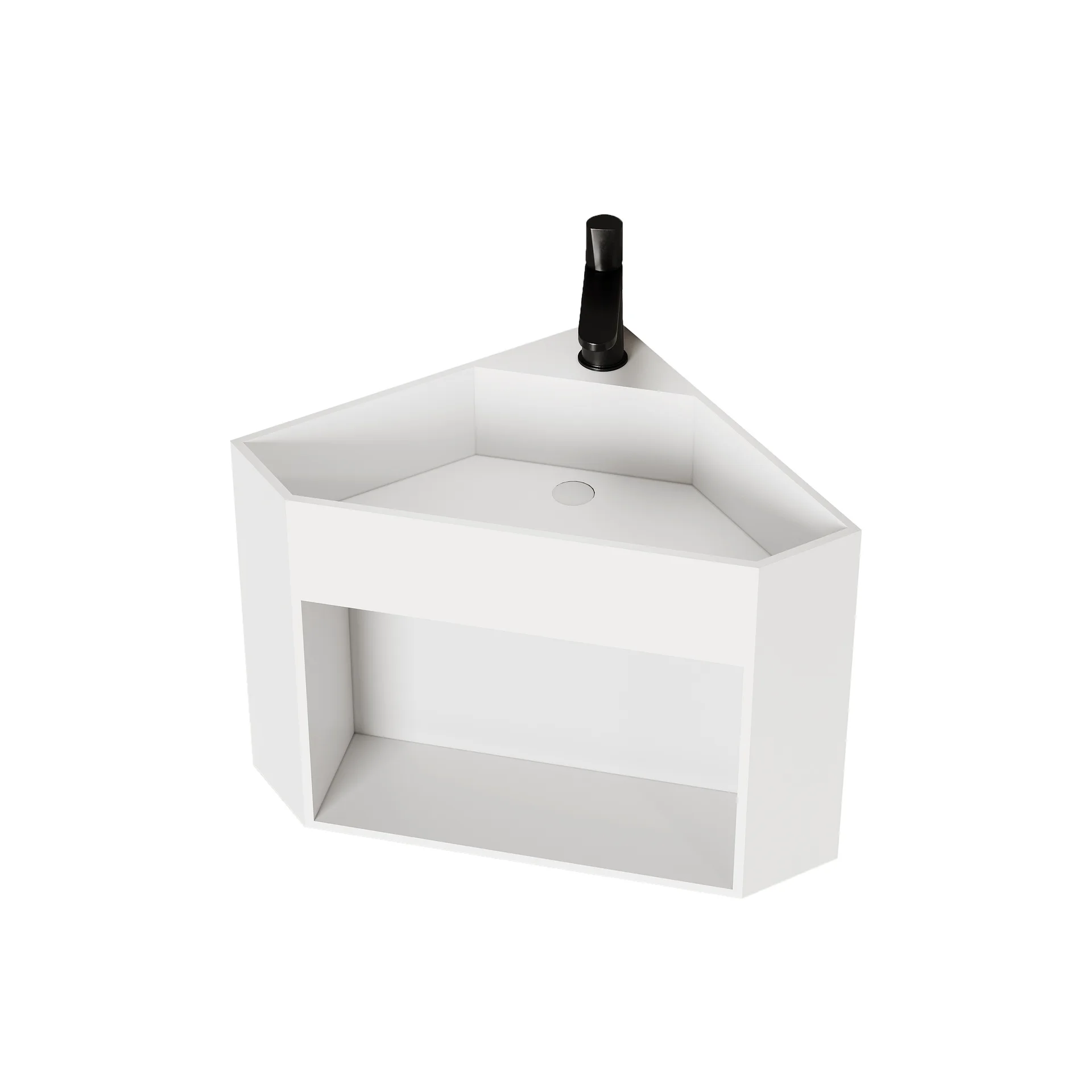 

Настенный умывальник для небольшой квартиры, умывальник из искусственного камня, бытовой