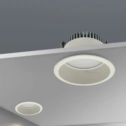 LED Deep Cylinder Anti-glare SMD Down light Recessed 3W 5W 7W 9W 12W  AC110V220V Ceiling Lamp Home Office Store