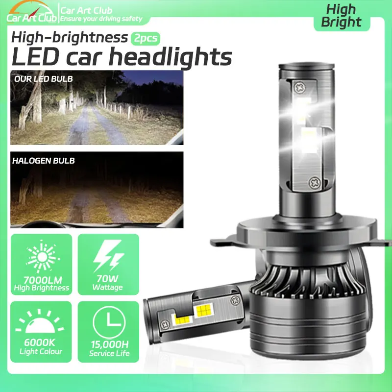 2Pcs Headlight H1 H… - image