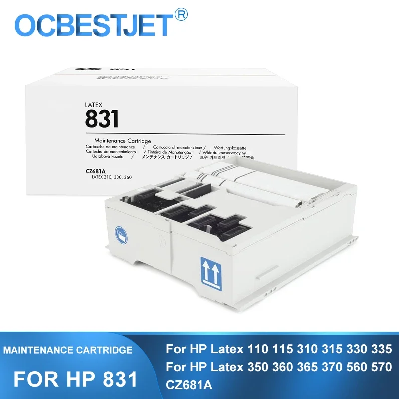 Brand New CZ681A For HP 831 Latex Maintenance Cartridge For HP Latex 110 115 310 315 330 335 350 360 365 370 560 570 Printers
