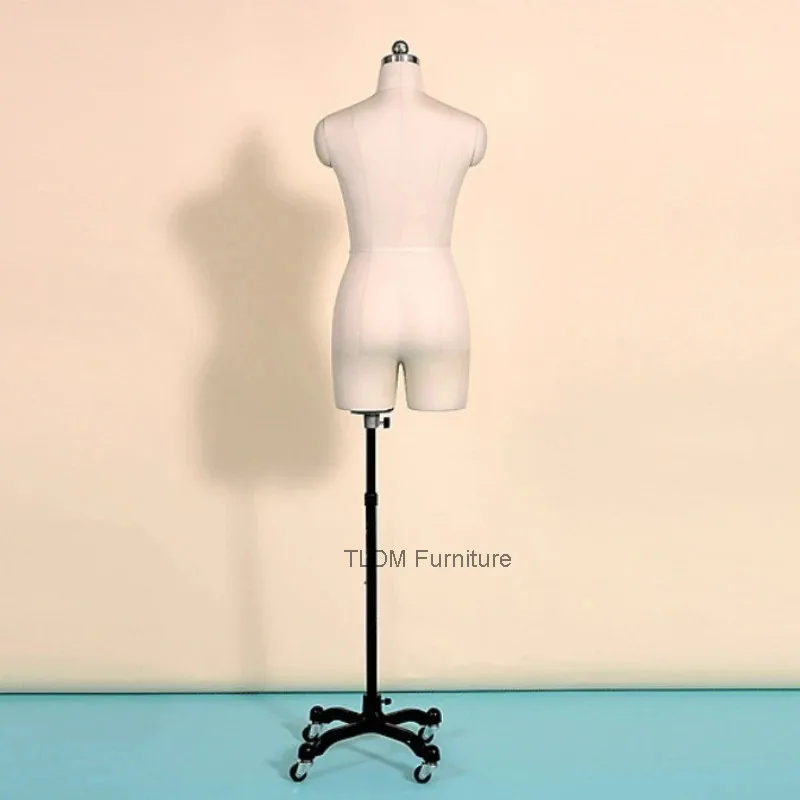 

Манекен для платьев с ножками для трехмерной драпировки, женский полуманекен для свадебных платьев, для создания выкроек и обучения JT40M