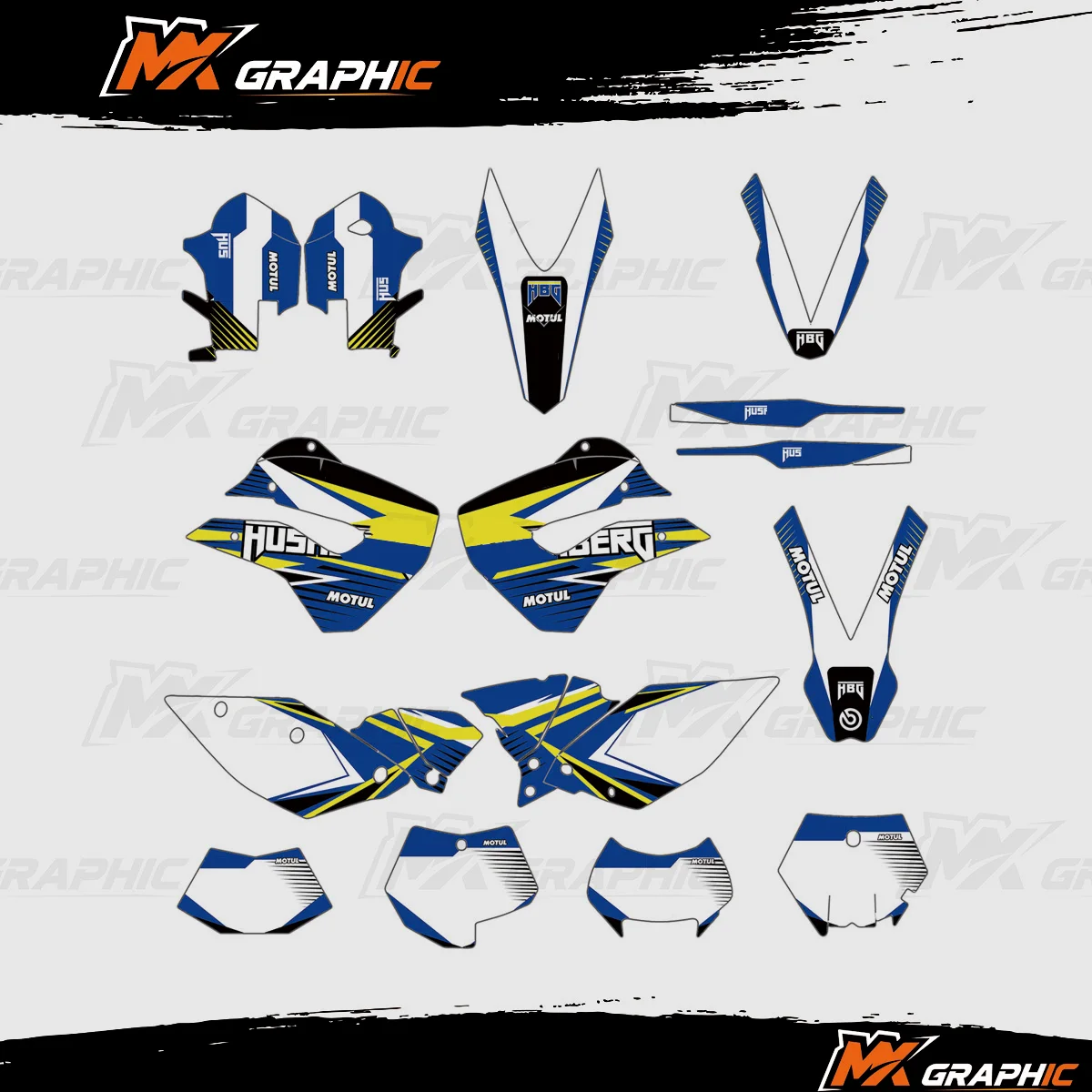 

For Husaberg FE390 FE450 FE570 FX450 FS570 2009 2010 2011 2012 FE 390 450 570 Motorcycle Sticker Graphic Decal Kit