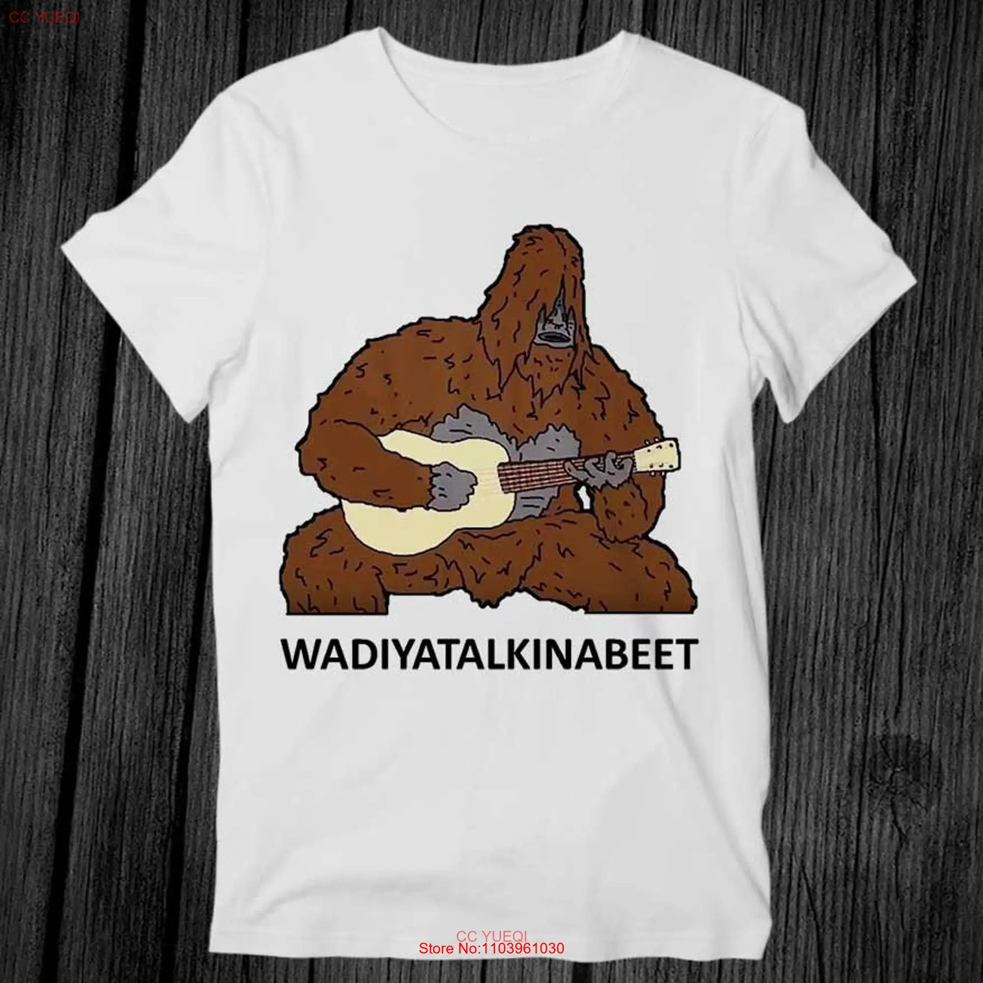 Sassy The Sasquatch Guitar Big Foot Lez Show Бестселлер футболка для взрослых крутая музыка модный топ винтажный Ретро G497