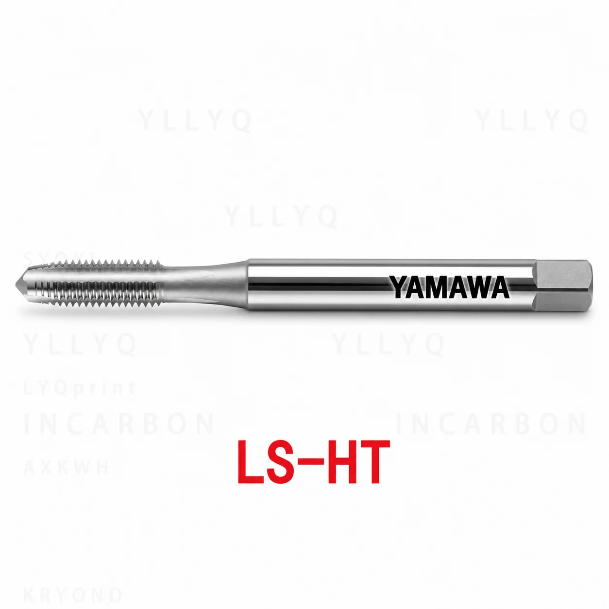 Japan YAMAWA 100MM Long Shank Straight Flute CNC Tap M3-M12 Thread Cutting Tap For Through Blind Hole