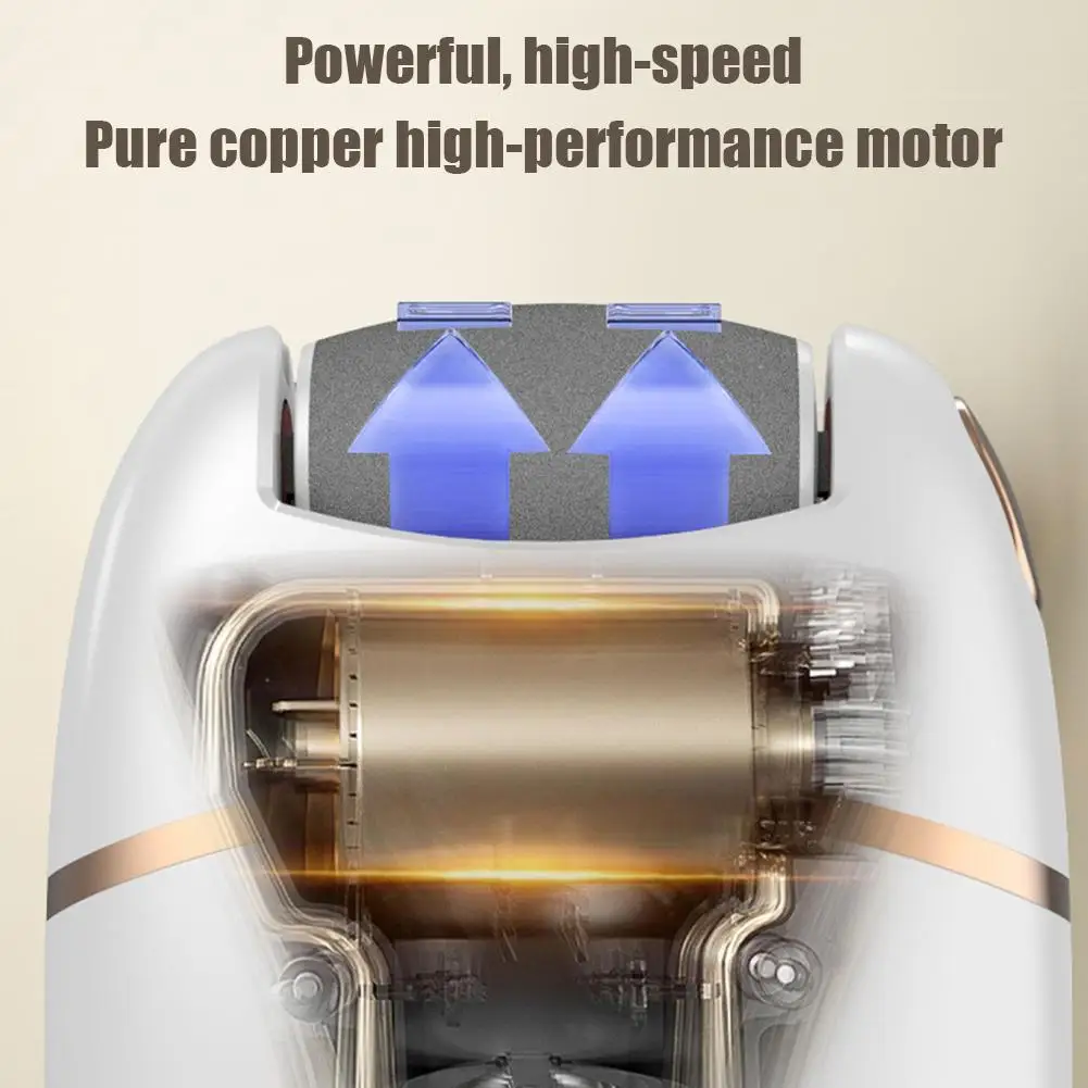 Elektryczny pilnik do stóp, urządzenie do pedicure, usuwacz zrogowaceń, akumulatorowy skrobak do martwego naskórka, polerka, szlifierka, pielęgnacja popękanych pięt.