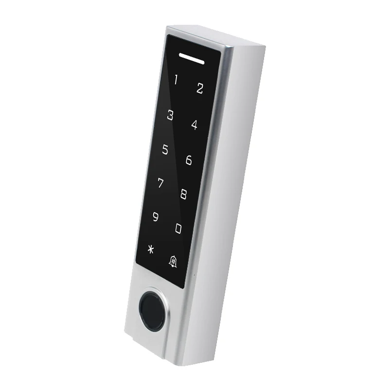 Tuya wifi IP66 Waterproof Metal Fingerprint Access Control Keypad RFID 125Khz Reader Access Controller