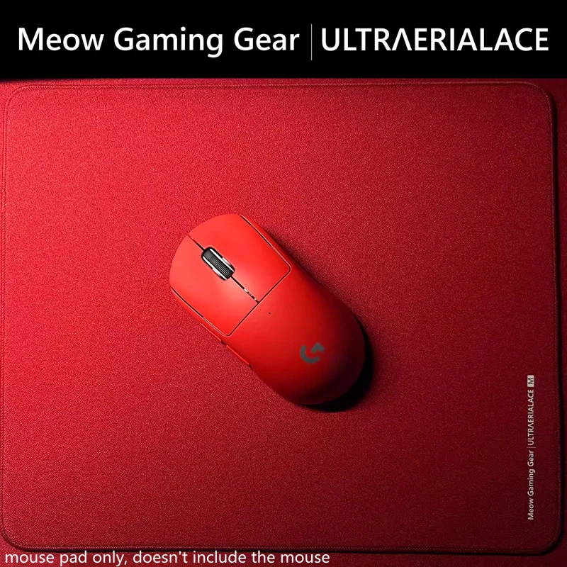 ultraglide meow mice gaming gear ultraleve ultraleve ultraleve ua mouse pad mouse mat superficie texturizada grossa 490 mm pc 01