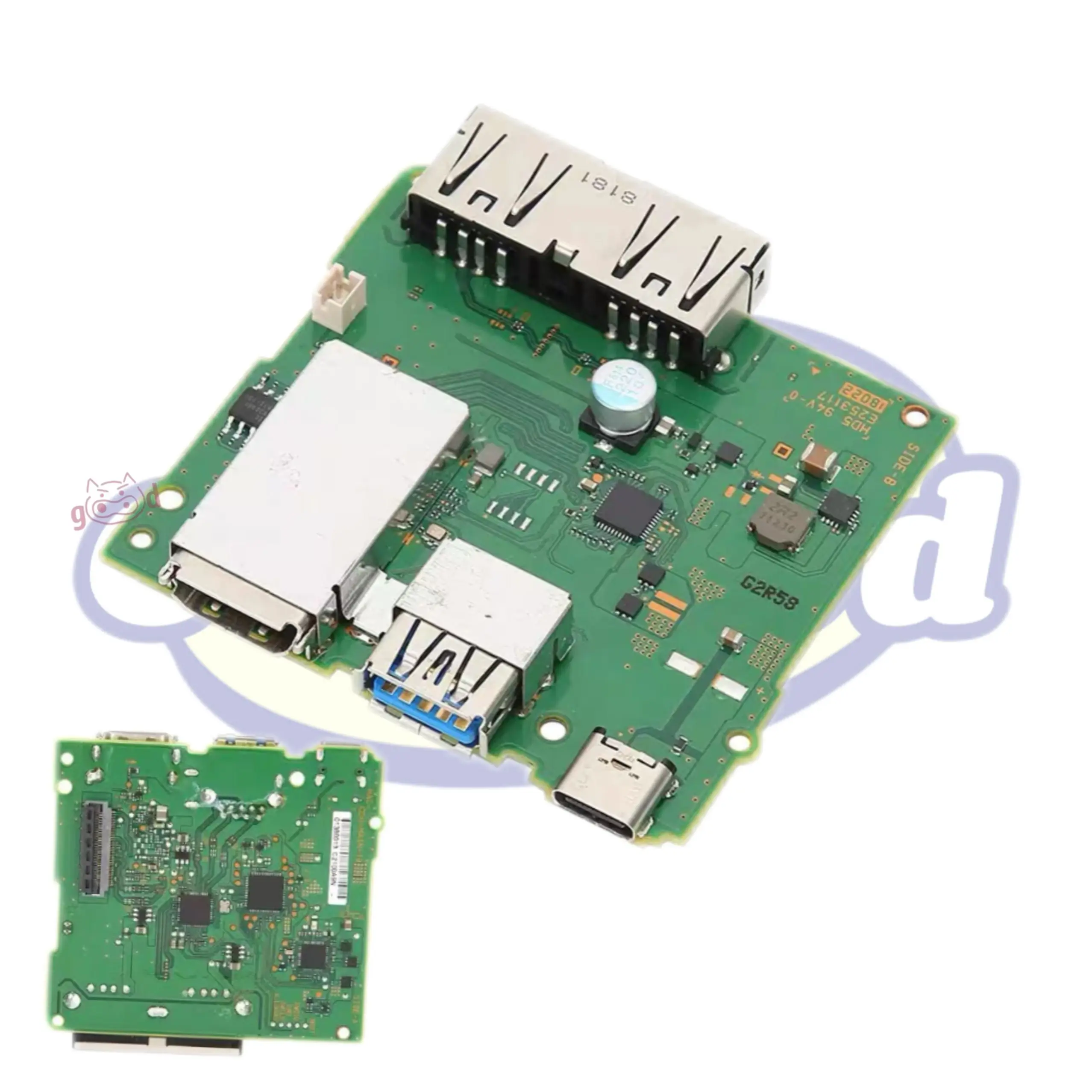 محطة إرساء شحن أصلية متوافقة مع HDMI اللوحة الأم PCB لنينتندو سويتش NS TV Dock Circuit اللوحة الرئيسية