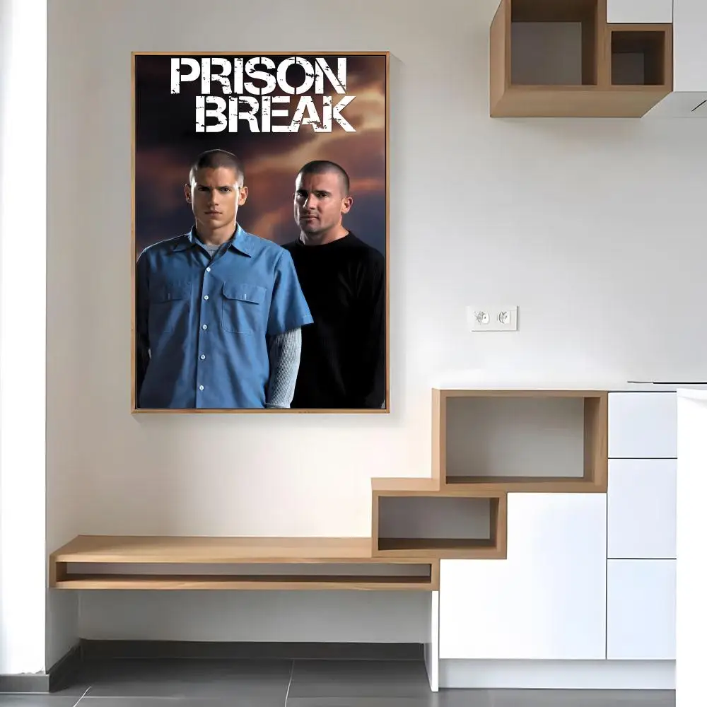 P-Prison Break Poster Paper Print Home Living Room Bedroom Entrance Bar Cafe Art Painting Decoration