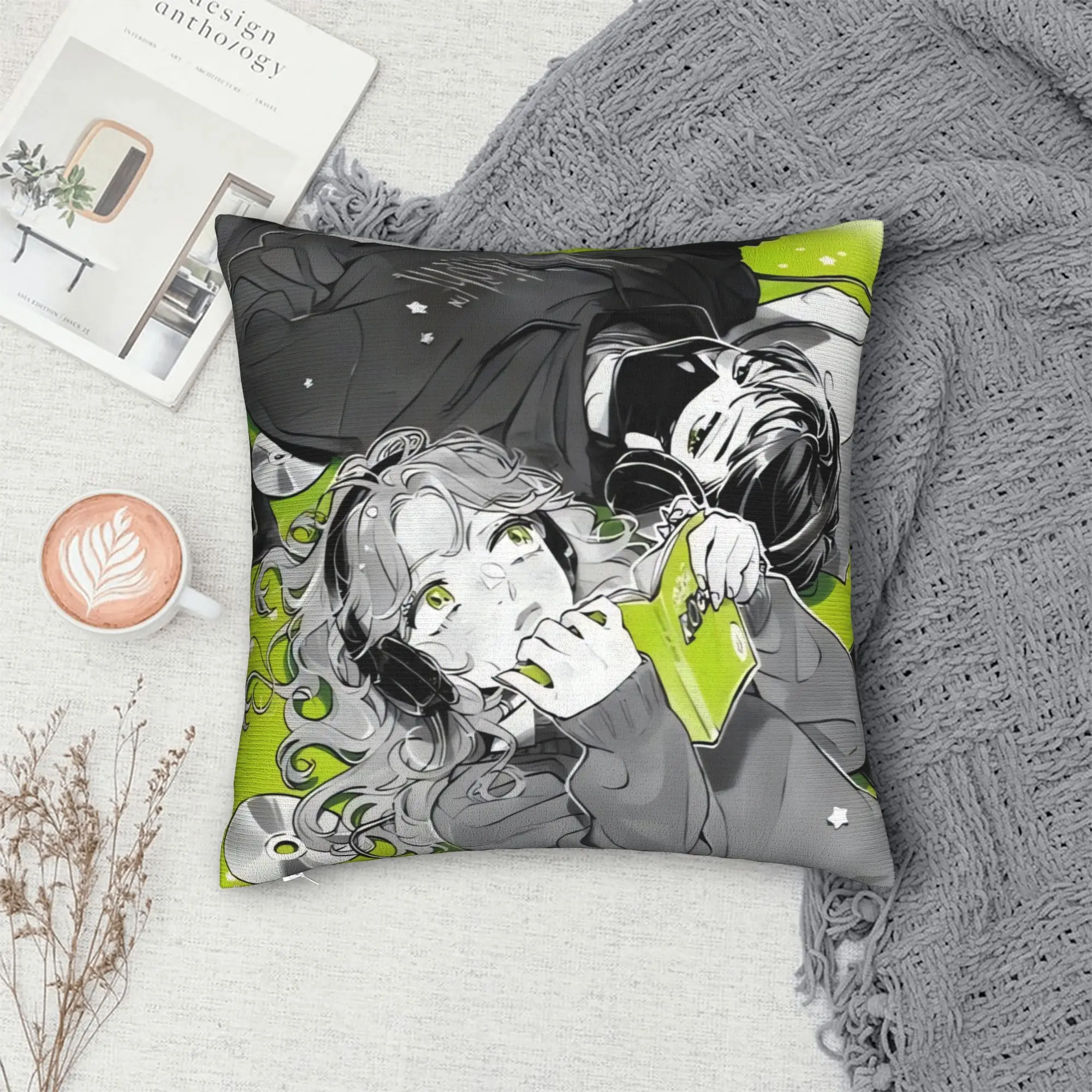 Pillow Cover The Guy She Was Interested in Wasn't a Guy at All  Fashion Pillow Case For Office Car Home Decor Pillowcases