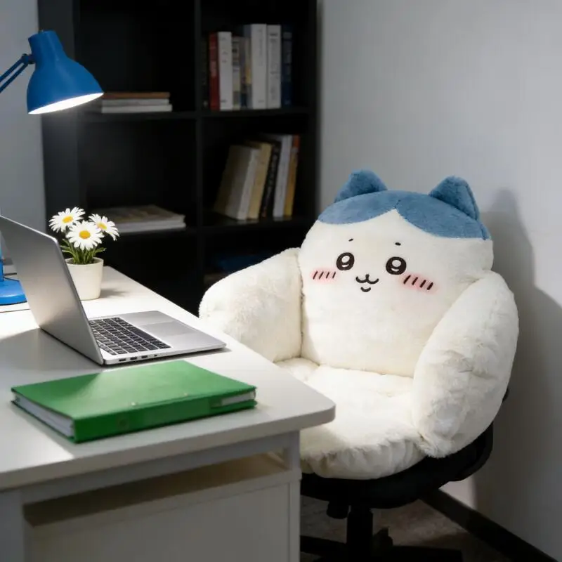 Niedliches Chiikawa Usagi Hachiware Sitzkissen Verdickt Abnehmbar Waschbar Sofa Auto Büro Zuhause Sitzauflage Kawaii Cartoon Deko Geschenk