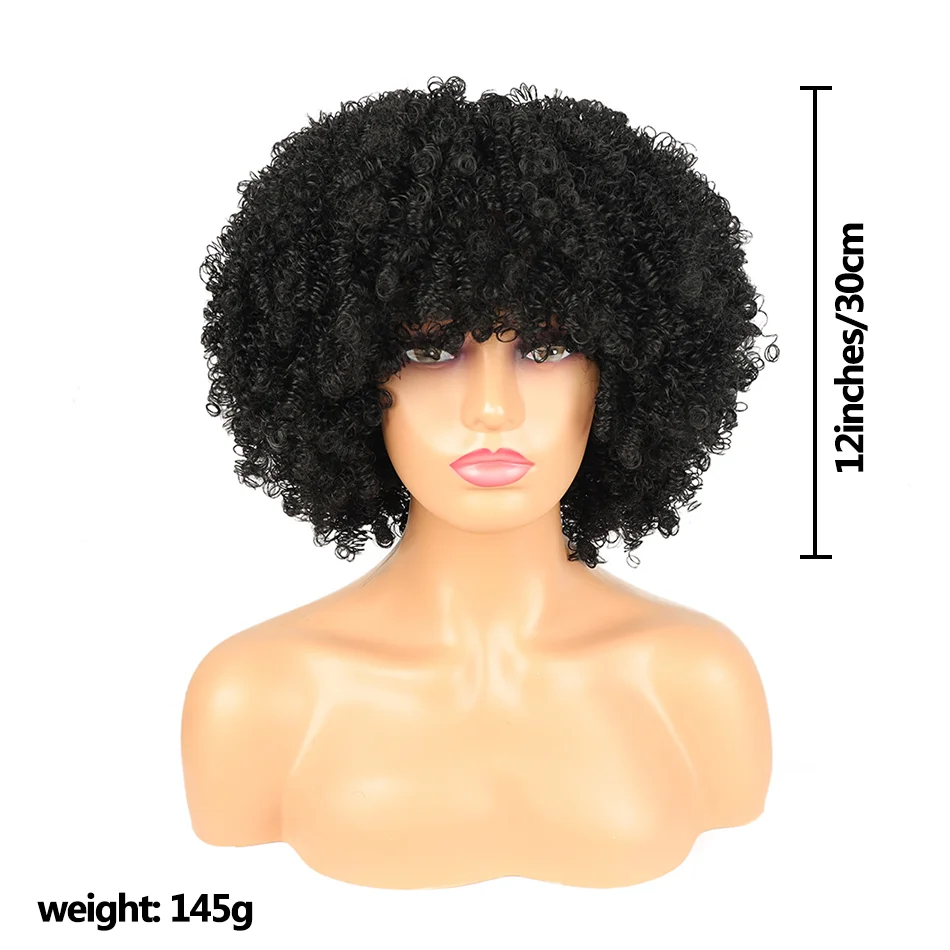 Afro kroeshaar pruiken met pon - Streetwear Brand Accessories recensie en prijs