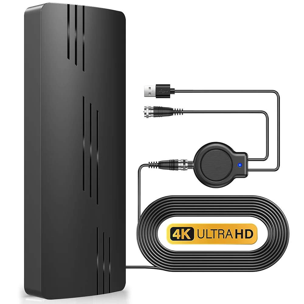 1080p 4K Outdoor/Indoor TV Antenna Amplified HDTV Digital Antenna,10M High Quality Coaxial Cable,Outdoor TV Antenna,DVB-T, DMB-T
