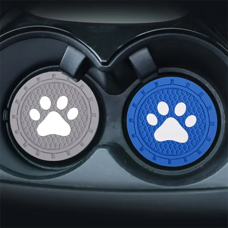 Car Drink Holder Coaster Universal Auto Anti-slip Cup Holder Insert Coaster Creative Cat Claw Car Mats Car Interior Accessories