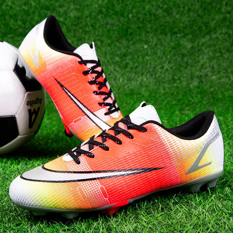 2022 Soccer Shoes FG/TF Men\'s Football Boot Futsal Outdoor Training Shoes Professional Child Football Crampon  Calzado De Futbol