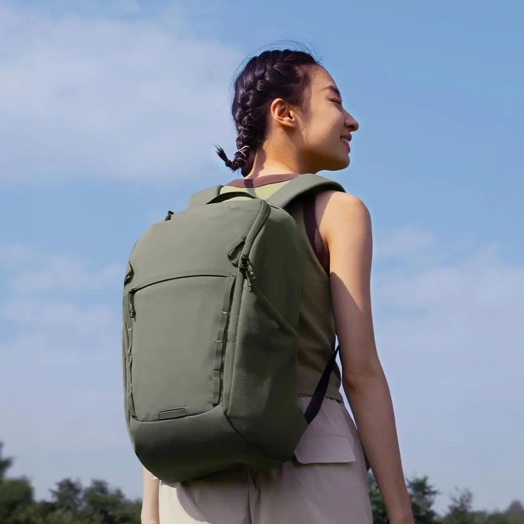 Xiaomi Mijia 16.5L في الهواء الطلق مخيم الترفيه موضة الاتجاه كلية طالب يوم حزمة الكمبيوتر دراجة نارية على ظهره حقيبة تسلق الجبال