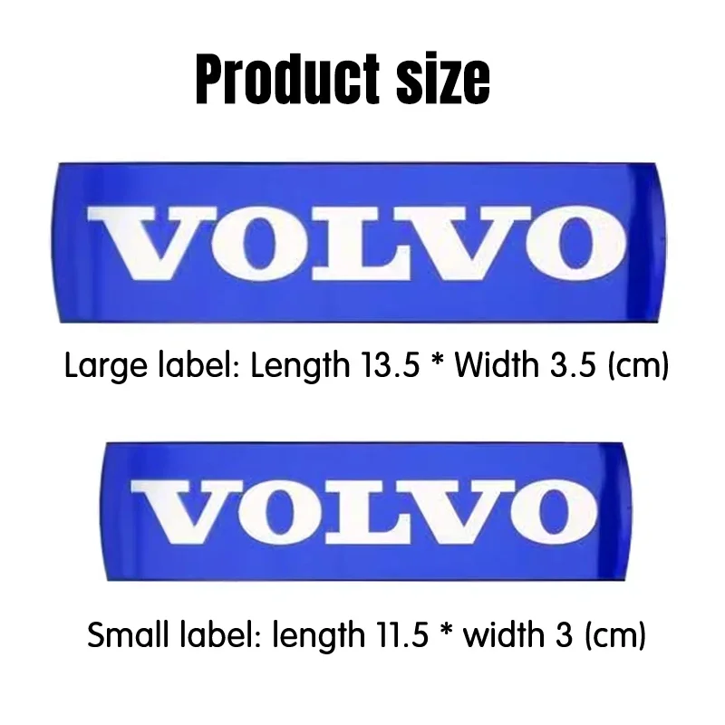 3D Letter Logo Car Rear Tail Trunk Fender Sticker For Volvo XC90 XC60 C30 S60 C70 XC40 V40 XC70 V70 V60 V50 S80 S40 AWD V90 S90