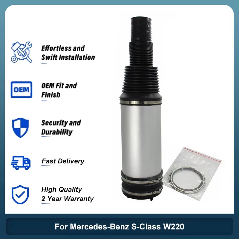

New Arrival Shock Absorber For Mercedes-Benz W220 2WD 4Matic 1999-2006 Rear Air Suspension Spring Shock Kit 2203205013 Replace