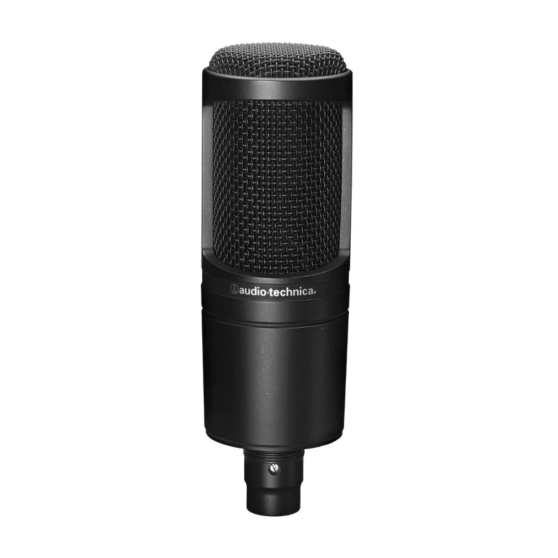 

Hot Sell Original AT2020 Studio Microphone Cardioid Condenser Microphone For Project Home Studio Wired Microphone
