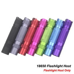 S2 Plus 18650 Flashlight Host 118mm (L) x 24mm (D) DIY Accessories