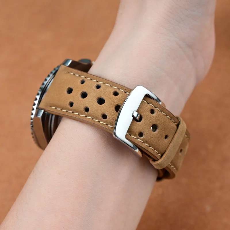 

Винтажный кожаный ремешок для часов 20 мм 22 мм, универсальный быстросъемный мягкий мужской и женский ремешок для часов, браслет, аксессуары для часов, браслет