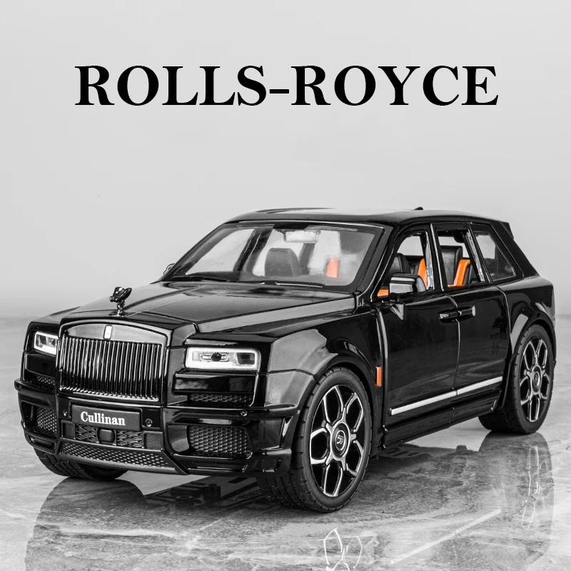 

1:20 Rolls Royce Cullinan SUV Alloy Model Car Toy Diecasts Metal Casting Sound and Light Car Toys For Children Vehicle