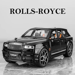 1:20 Rolls Royce Cullinan SUV Alloy Model Car Toy Diecasts Metal Casting Sound and Light Car Toys For Children Vehicle