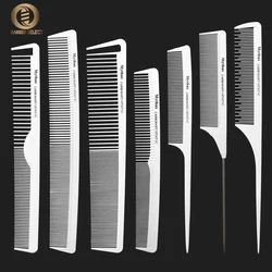 Mythus Barber Comb Haircut Professional Hairdressing Styling Comb Set Salon Hair Care Styling Tool Carbon Fiber Comb Set