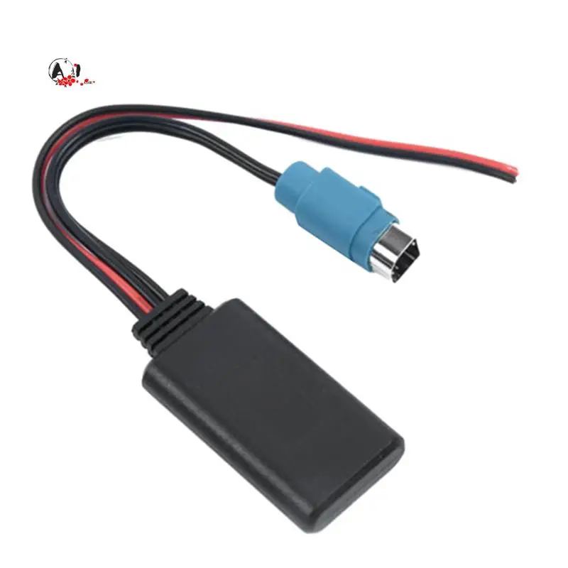 A10E-Car Radio KCE-237B Full Speed AUX Input Replacement 3.5MM Audio MP3 Bluetooth 5.0 Microphone Adapter For Alpine